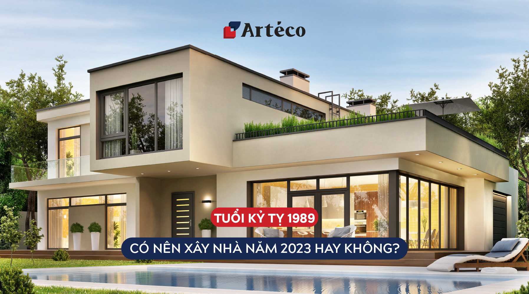Arteco - 1989 construit une maison en 2023