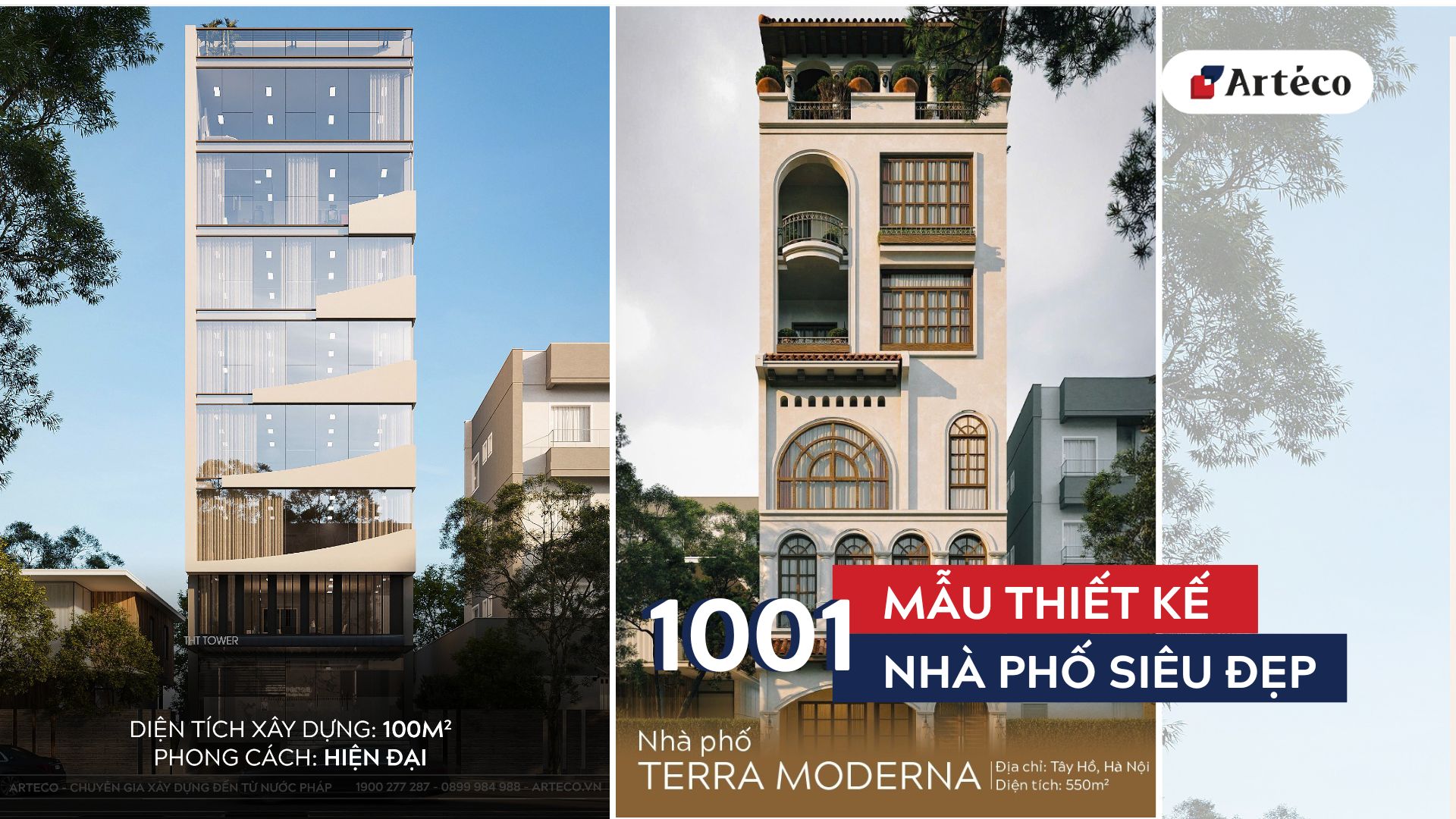 Tổng hợp những mẫu thiết kế nhà phố đẹp và ấn tượng nhất