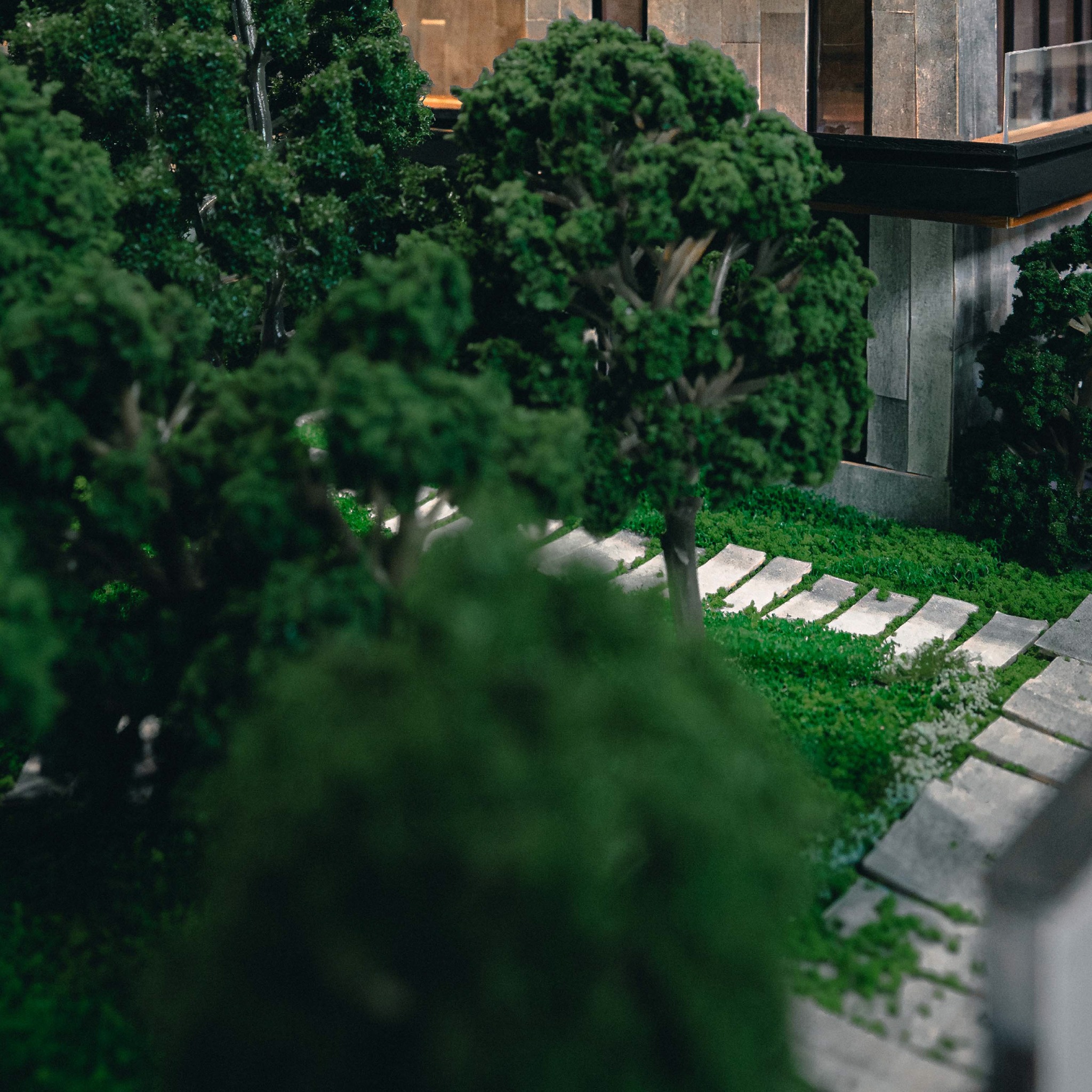 Mẫu thiết kế sân vườn dành cho biệt thự xanh