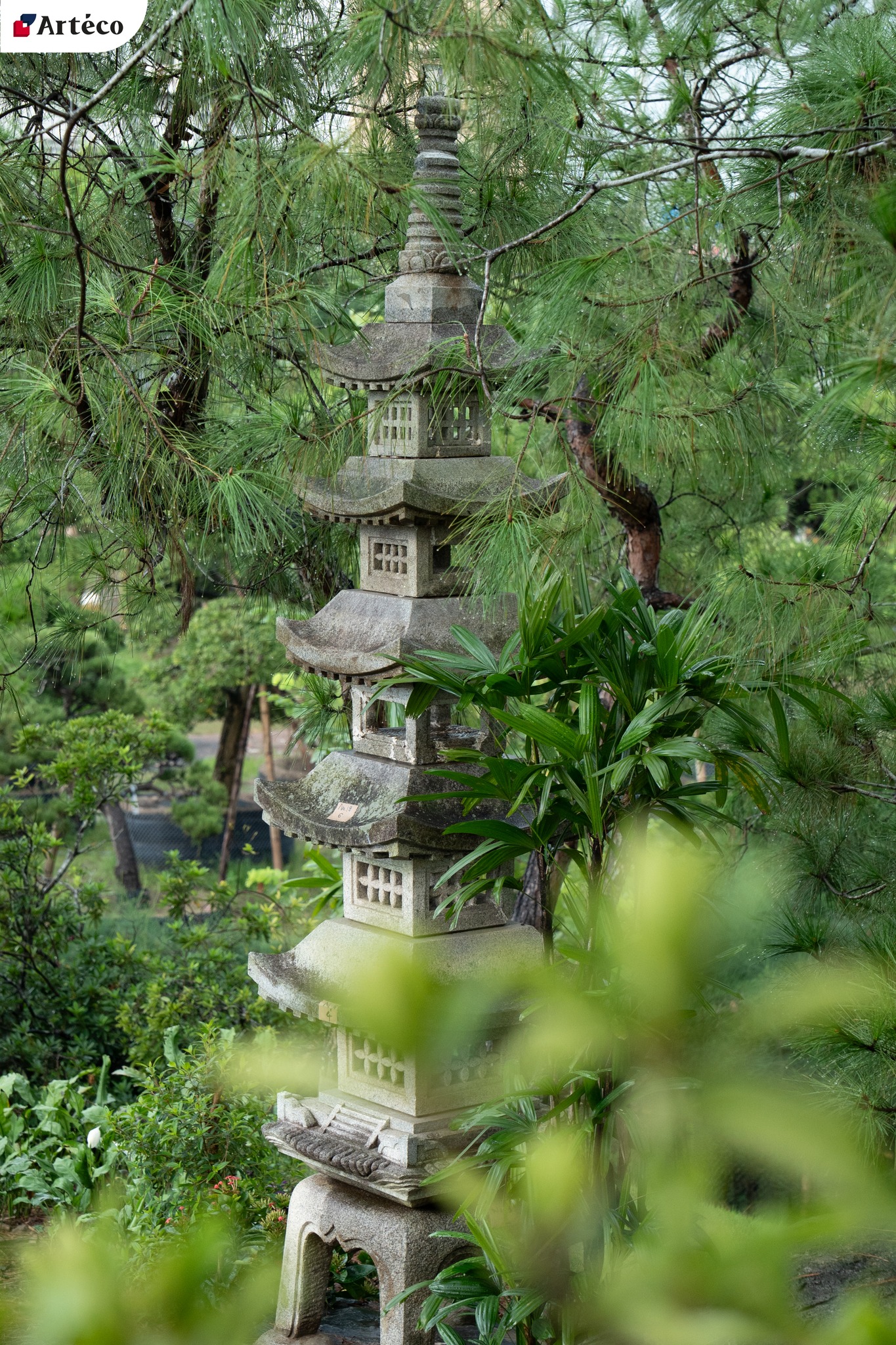 Sân vườn dành cho nhà phố, biệt thự kiểu Trung Quốc