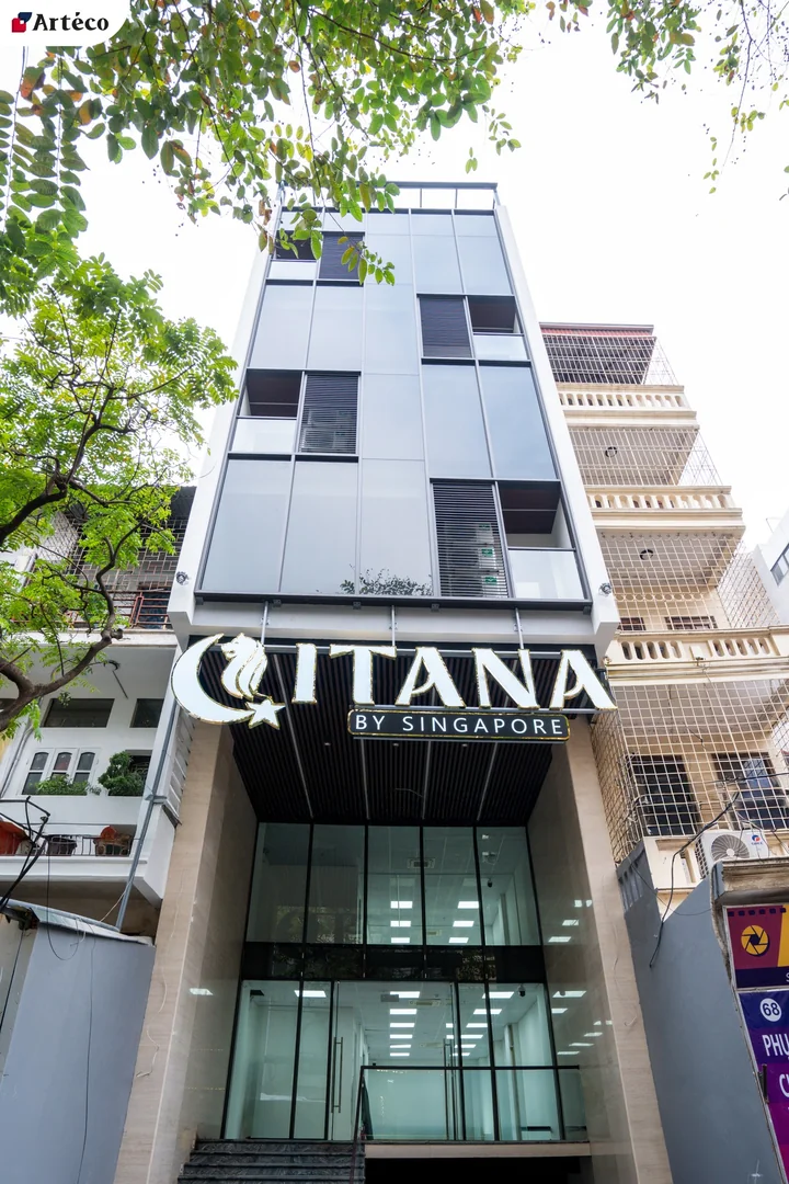 Mẫu nhà cho thuê văn phòng quy mô 7 tầng