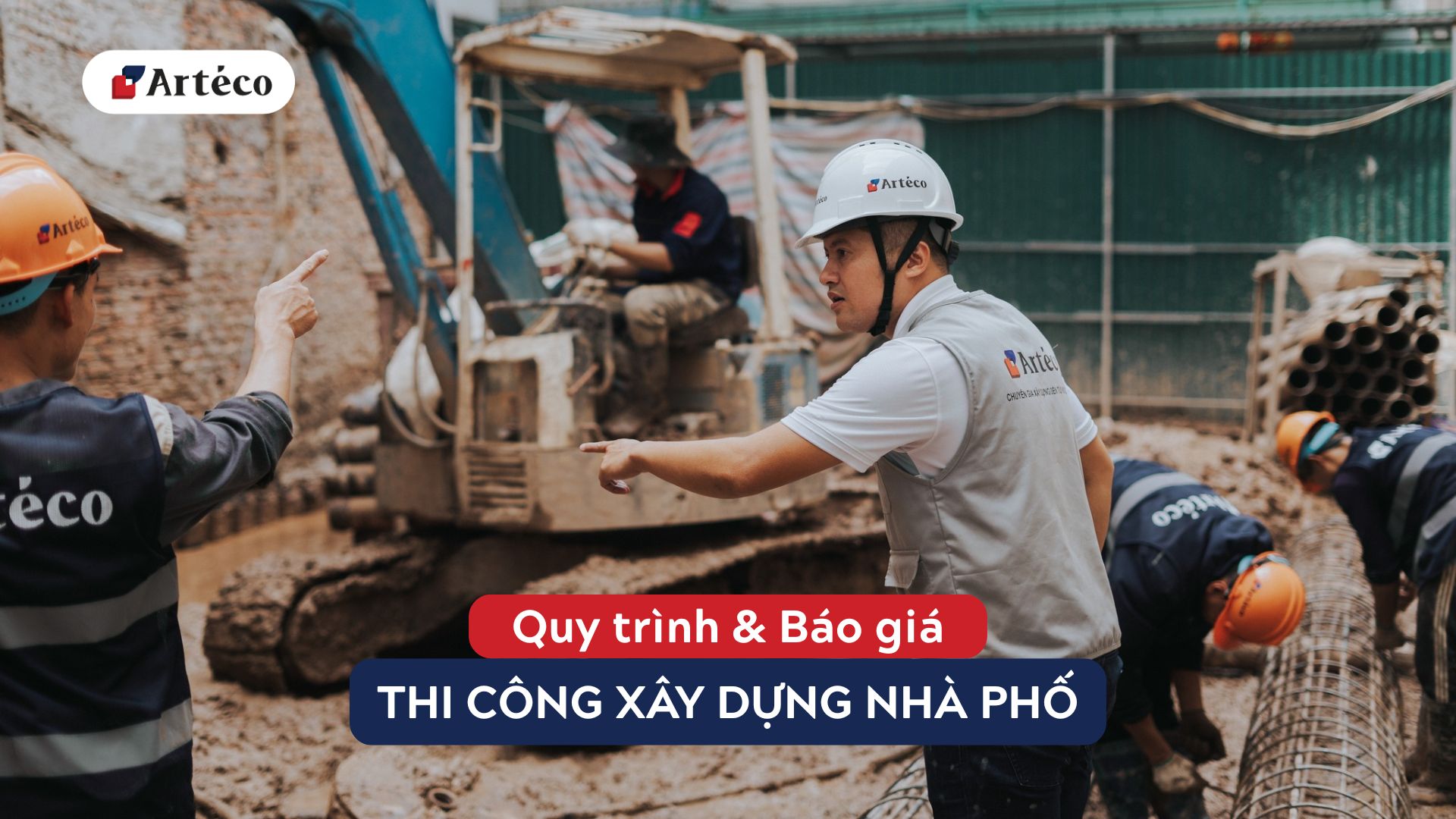 Quy trình & báo giá thi công xây dựng nhà phố mới nhất