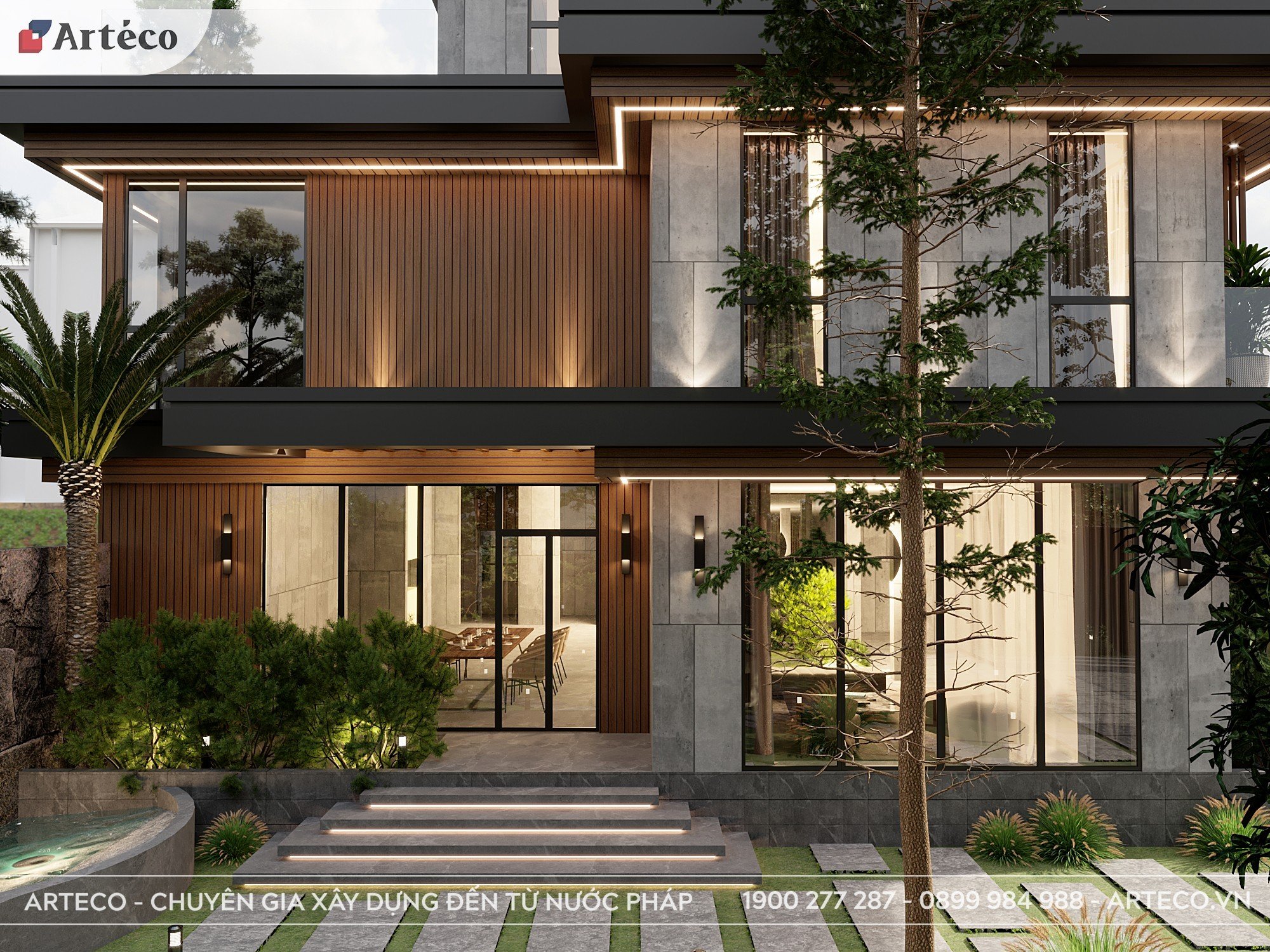 mau-biet-thu-nha-vuon-2-tang-hien-dai