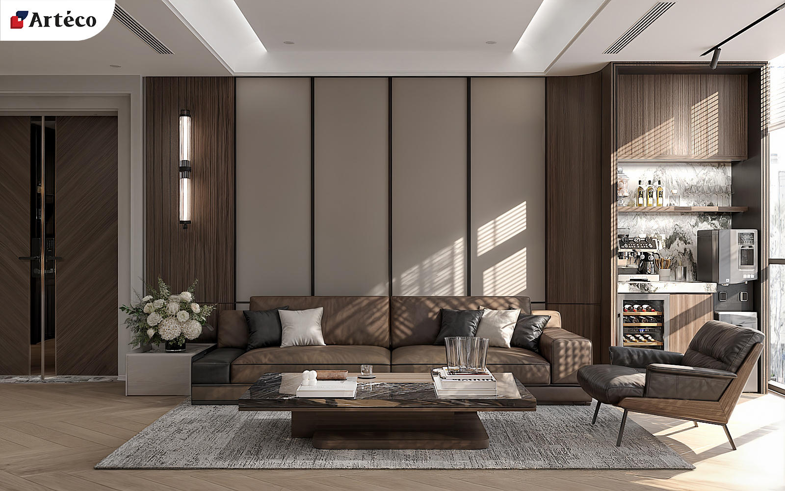 nguyen-tac-thiet-ke-phong-khach-biet-thu