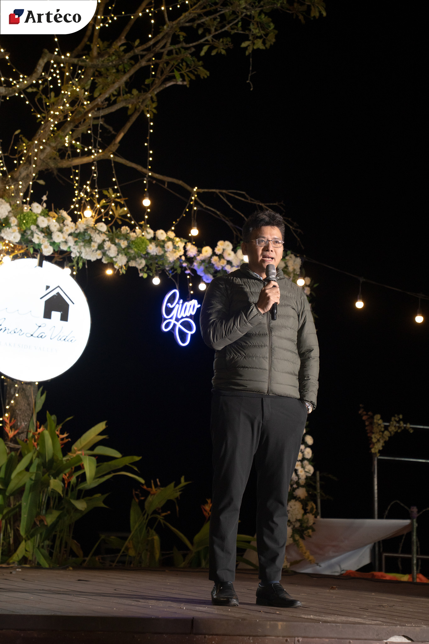 TS. Nguyễn Đăng Hanh chia sẻ với tập thể nhân sự của Arteco