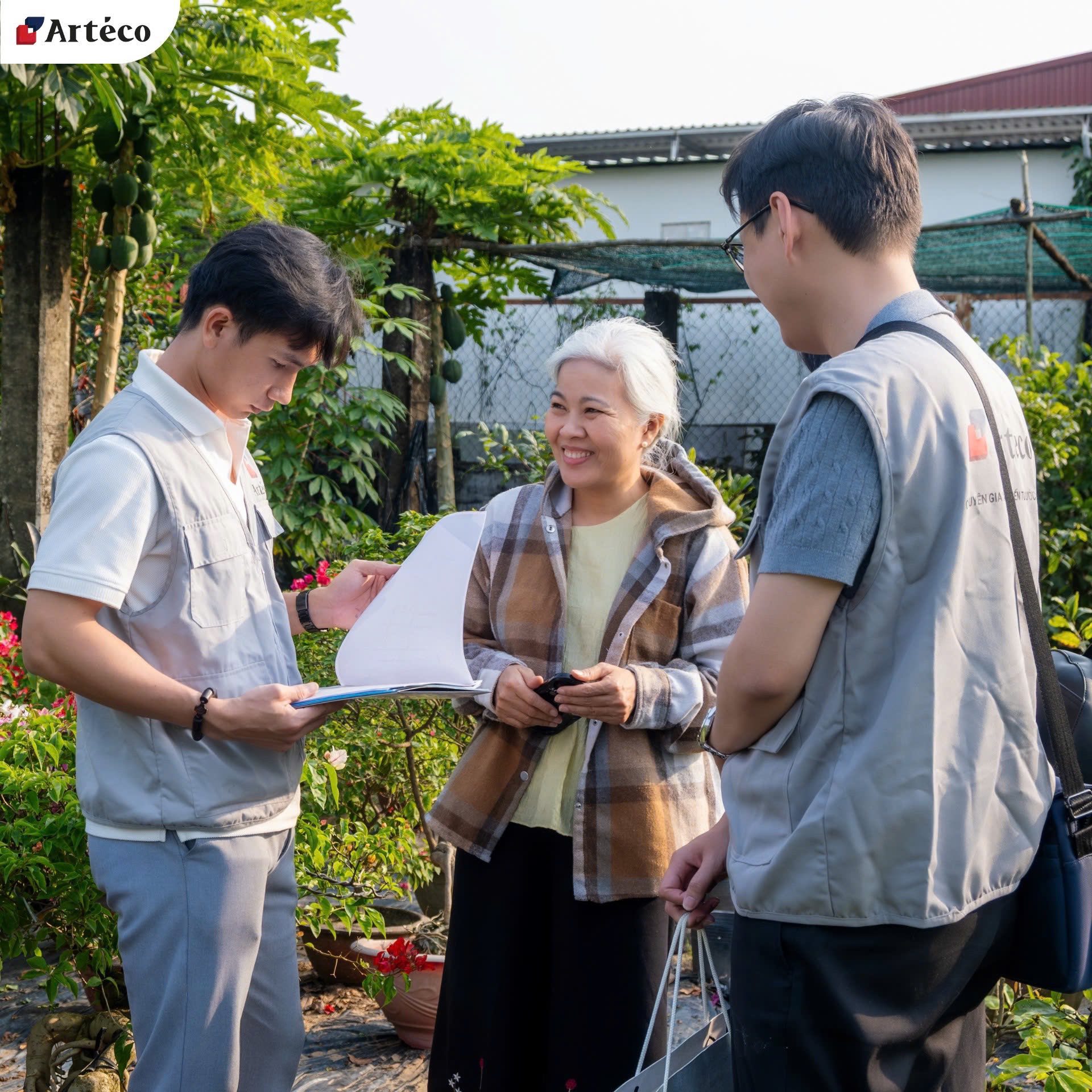 Ngay sau lễ ký hợp đồng, đội ngũ đã tổ chức khảo sát thực địa, sẵn sàng triển khai thiết kế trọn gói