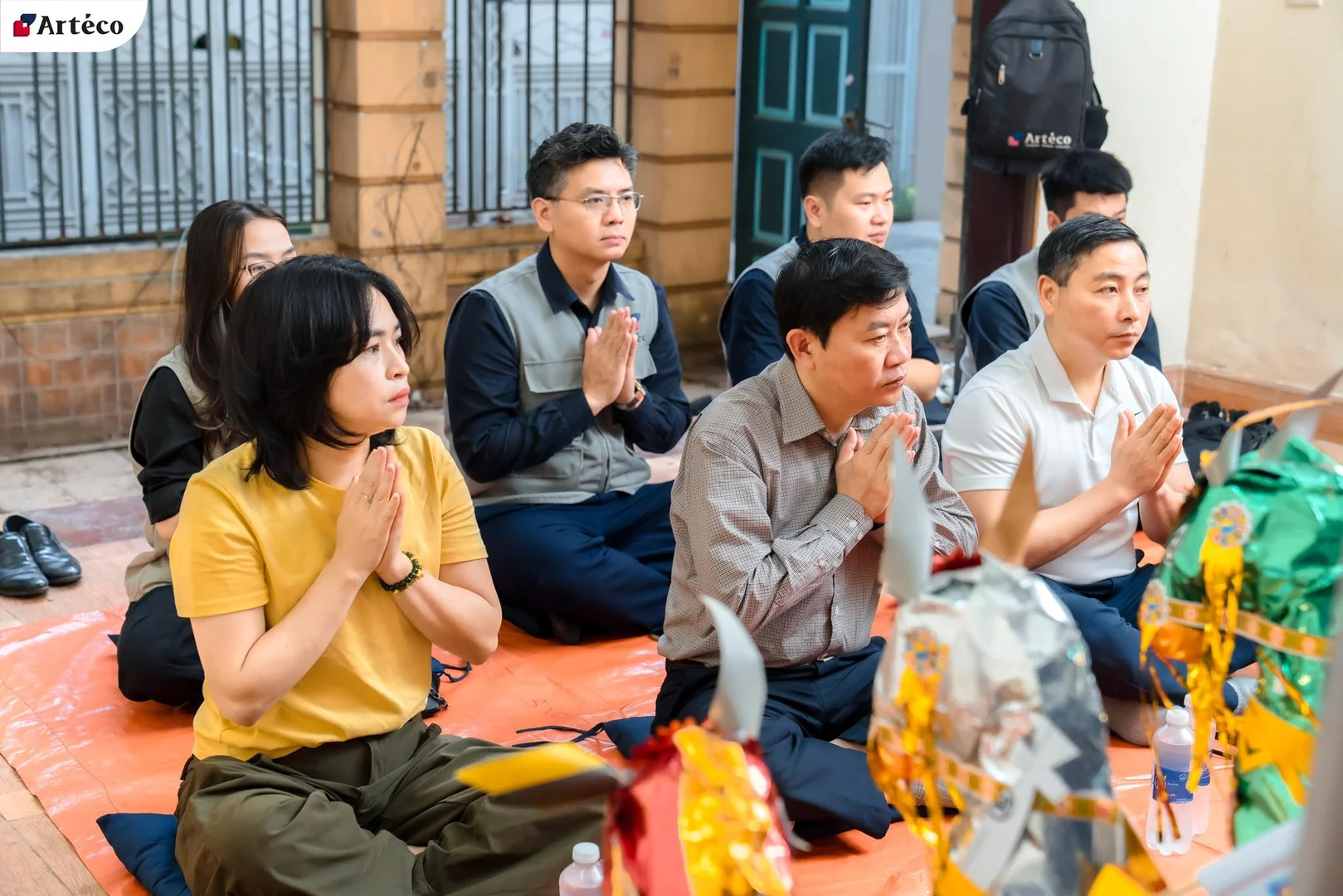 Buổi lễ khởi công diễn ra thành công tốt đẹp với sự hoan hỉ của cả chủ đầu tư và đội ngũ Arteco